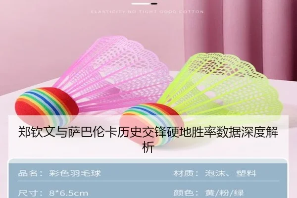 郑钦文与萨巴伦卡历史交锋硬地胜率数据深度解析（JiuyouSports）
